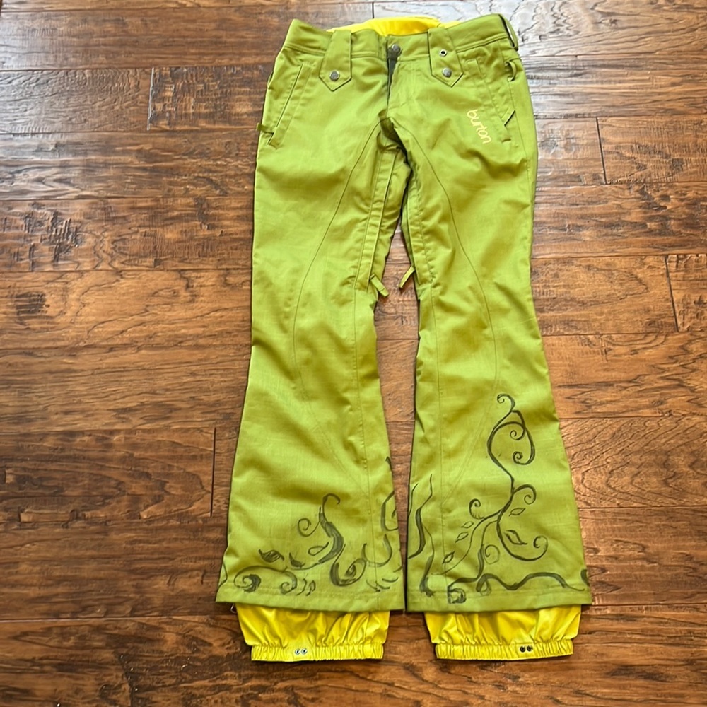 Burton Dry Ride Snowpants XS Women’s Cool Flavors Snow Ski Pants